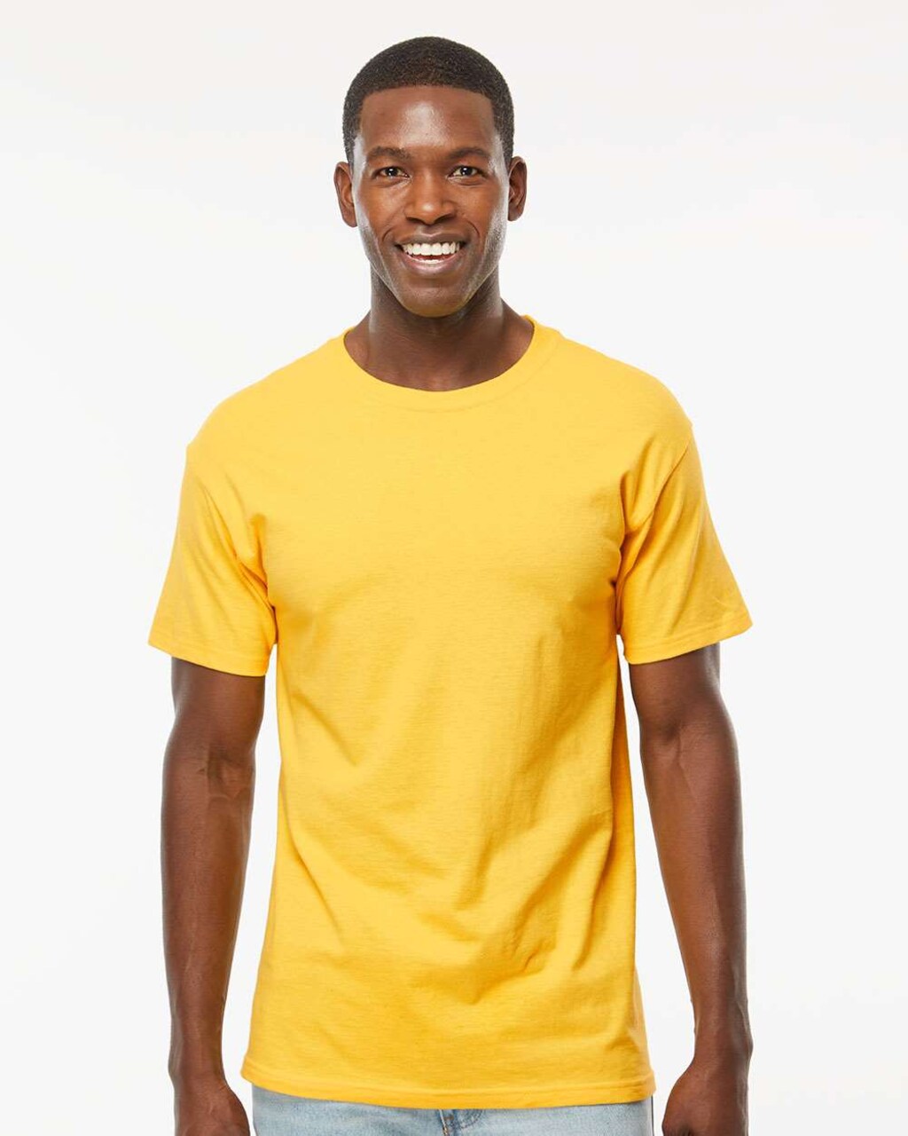 M&O Gold Soft Touch Short Sleeve Crewneck T-Shirt For Everyday Wear